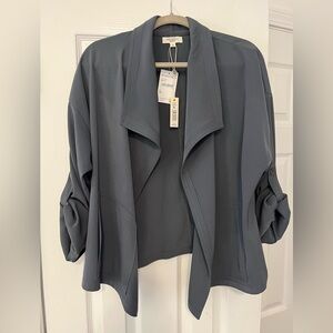 NWT-Max Studio Women's Slate Gray Blazer